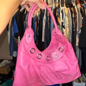 Pink Leather Women's Bag‎